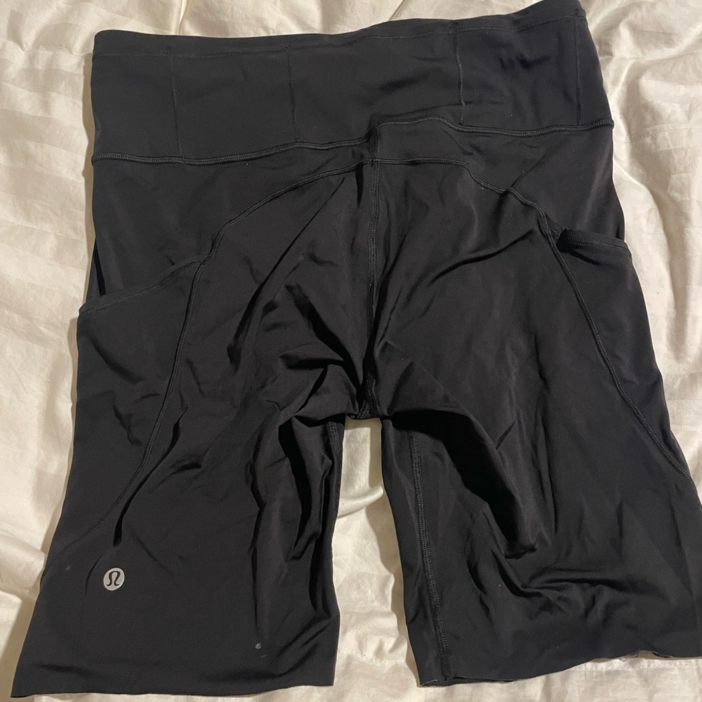 Lululemon Black Fast and Free Shorts EUC - Picture 7 of 8